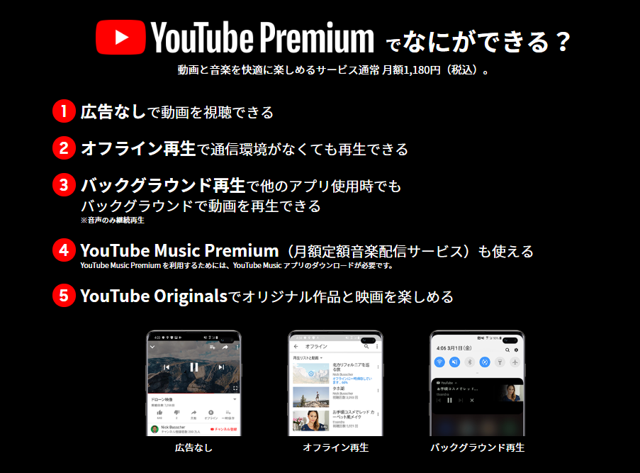 YouTube Premiumeキャンペーン